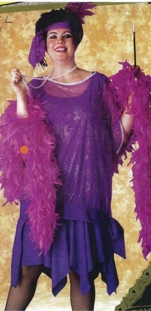  - deguisement CHARLESTON VIOLET