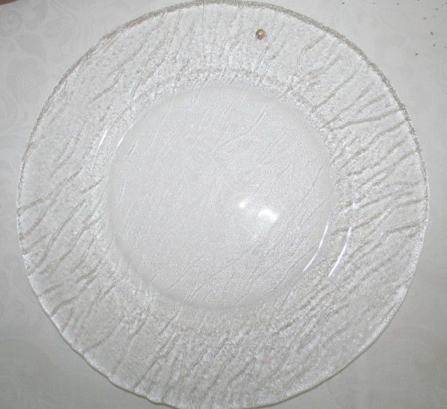 Vaisselle - ASSIETTE EN VERRE 31CM