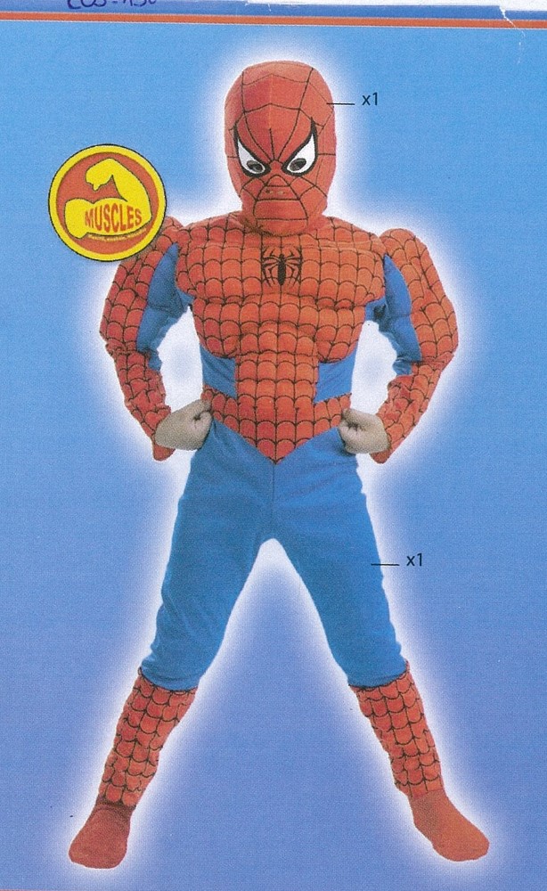 Deguisement SPIDERMAN ENFANT 128cm - Location de costumes et de déguisements  pour enfants - BOITALOC